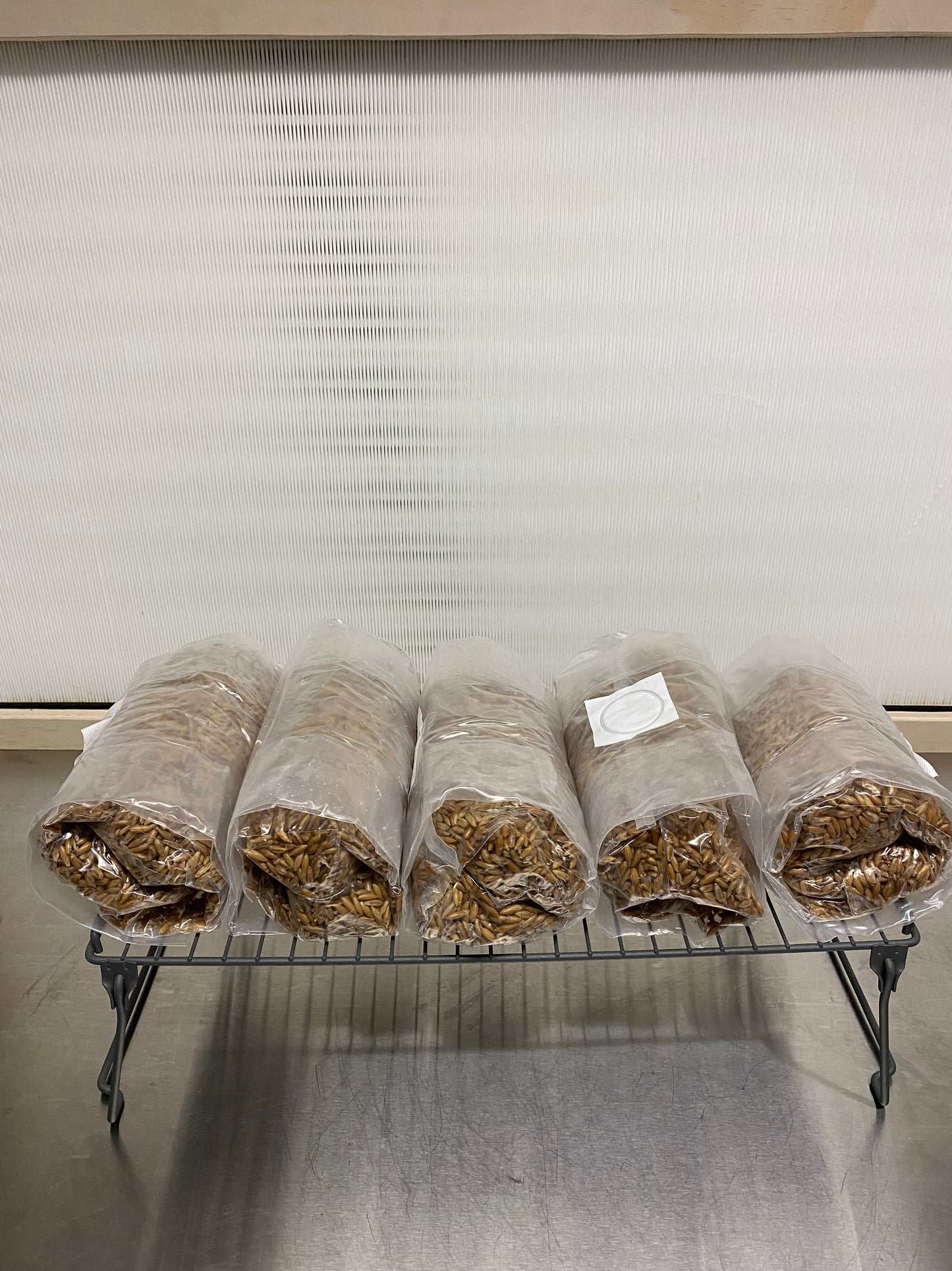 Sterilized Grain Bags with Filter Patch and Injection Port (Whole Oats)