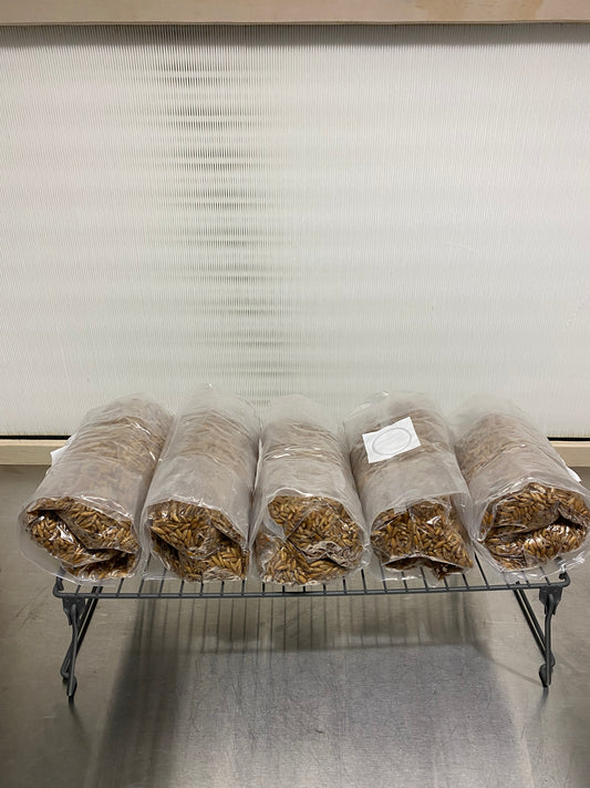 Sterilized Grain Bags with Filter Patch and Injection Port (Whole Oats)